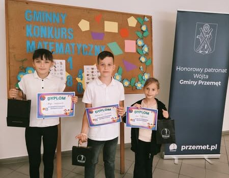 Gminny Konkurs Matematyczny klas trzecich w Mochach