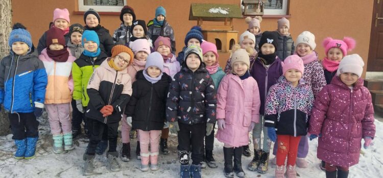 Wizyta pani z biblioteki – ptaki i zimowe dokarmianie 